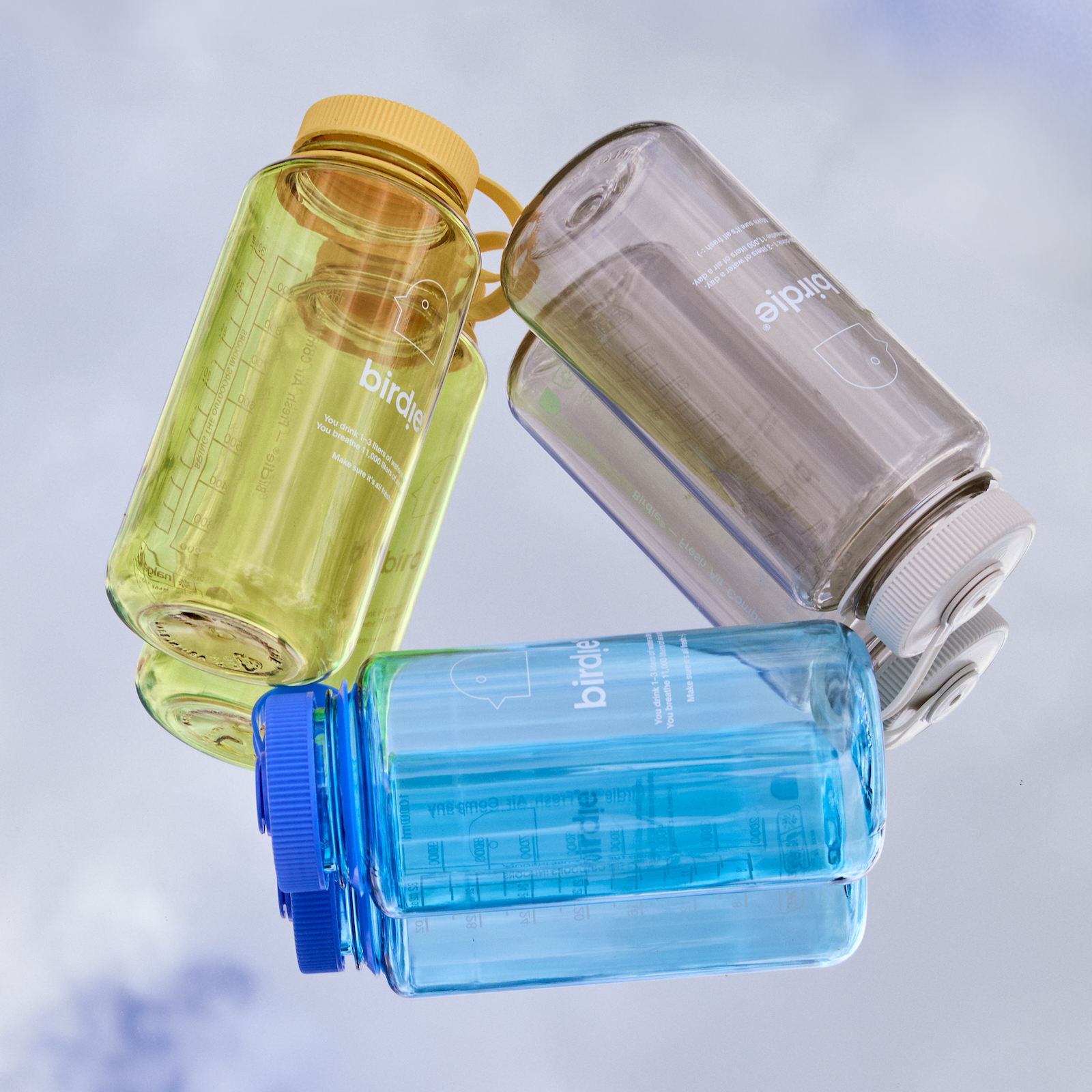 Birdie® Water Bottle — 1L (Blue Sky)