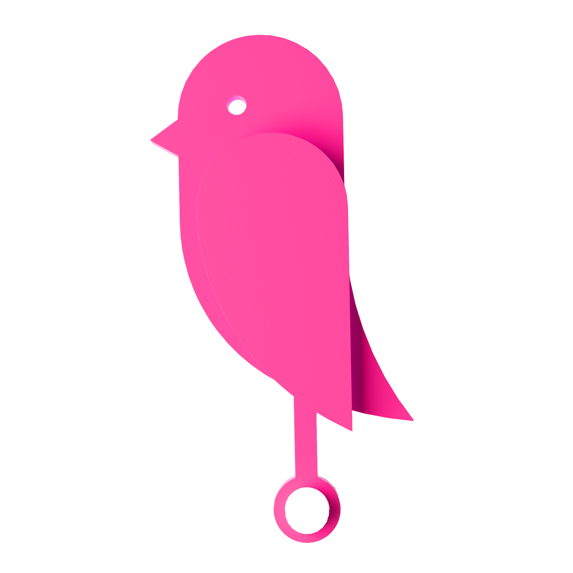 Fugl uden æske - Pink (Limited Edition)