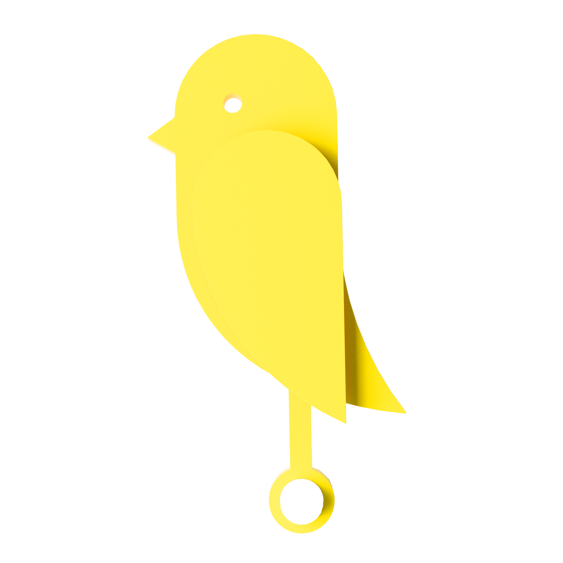Bird without Box - Canary Yellow
